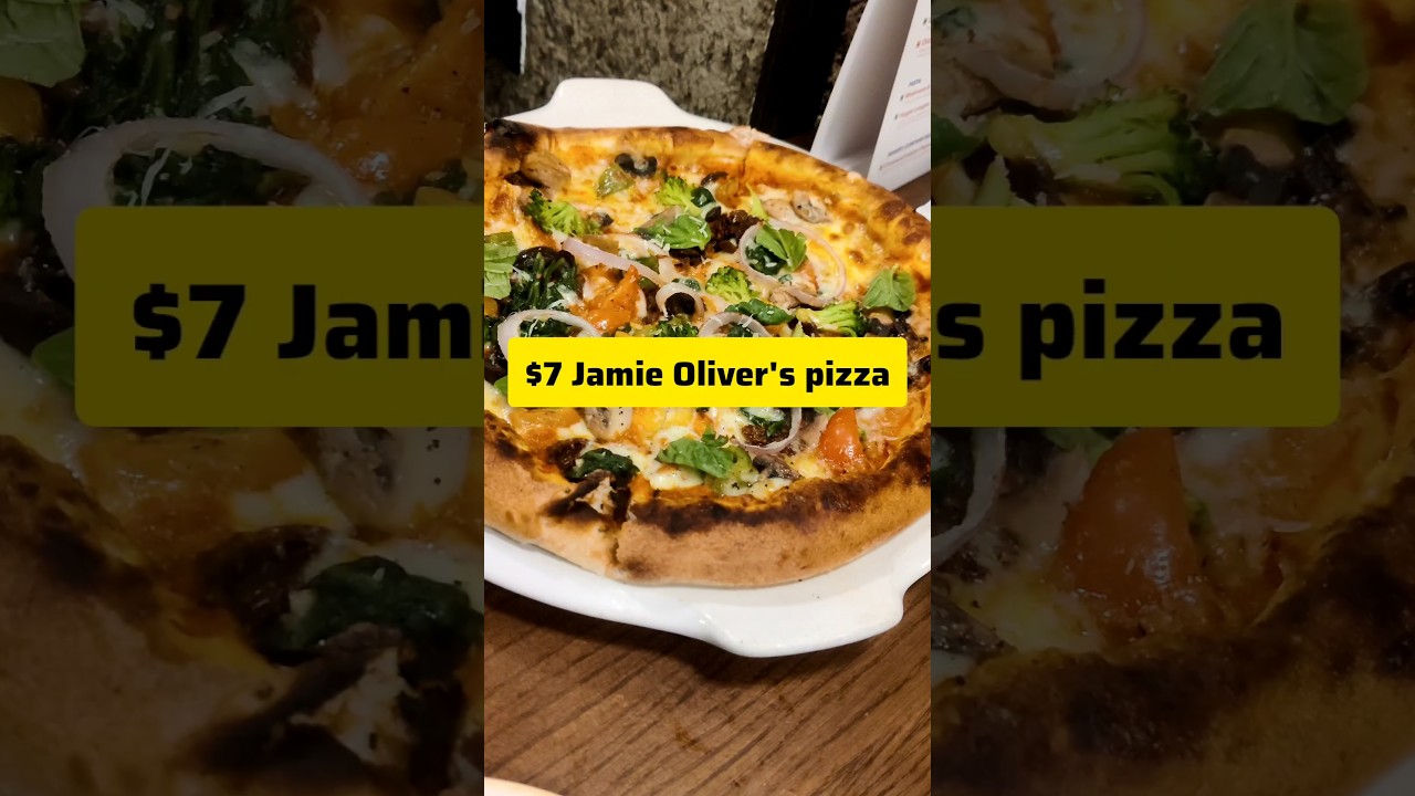 The $7 Jamie Oliver's Pizza, Mumbai! 