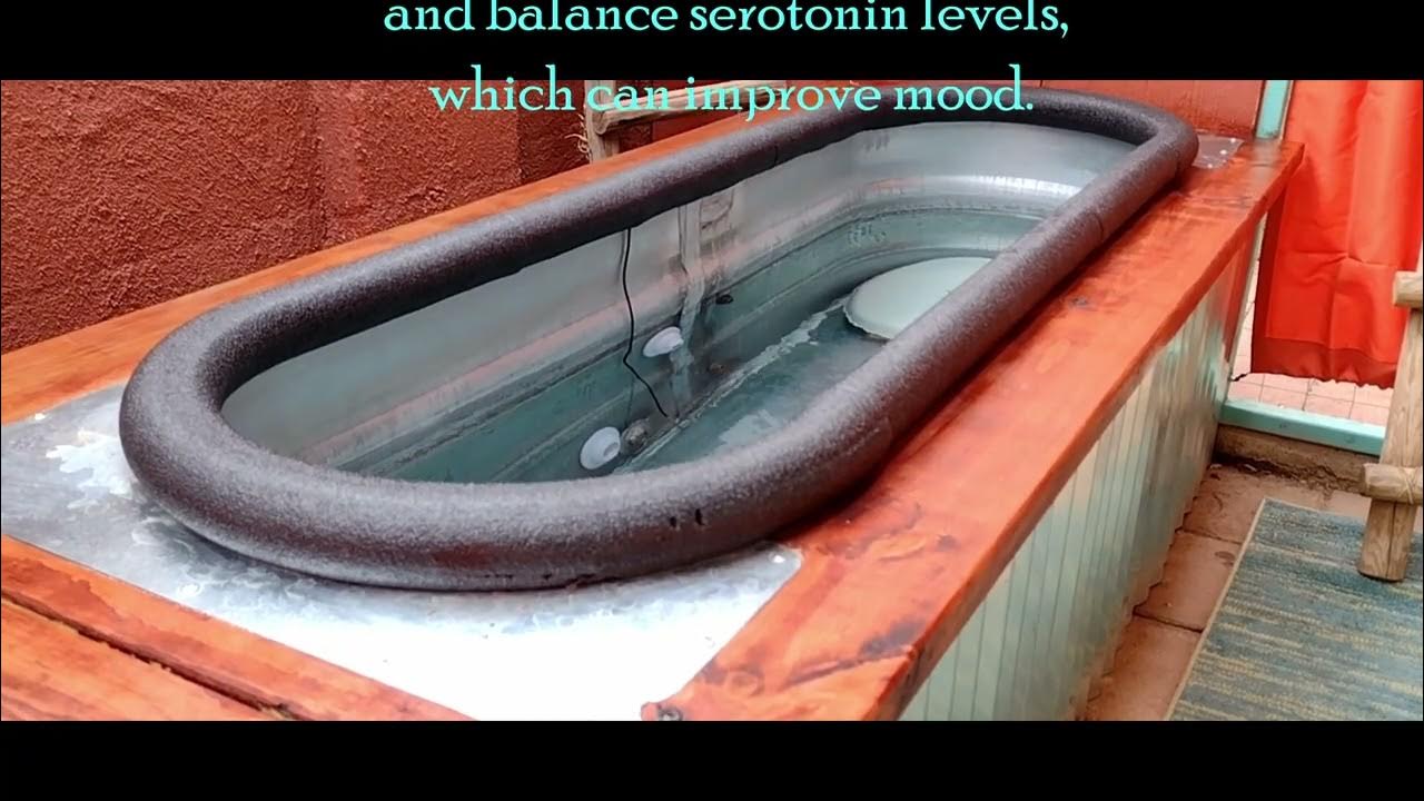 DIY Insulated Stock Tank Hot Tub Insulate to Conserve Propane and for