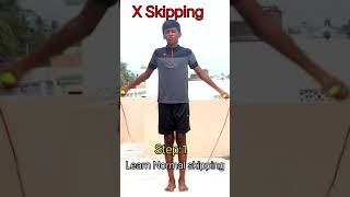 X Skipping | Easy To Learn In 3 Steps | Sarpatta Dancing rose and Kabilan style | Sharas