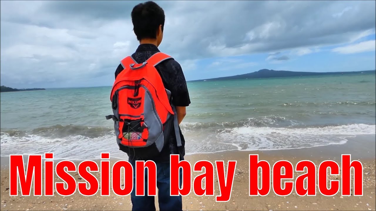 Mission bay beach, Auckland, New Zealand