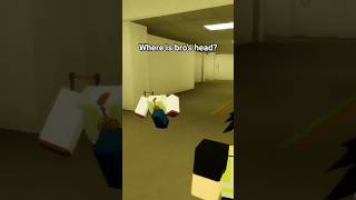 Roblox Backrooms Desolation headless glitch