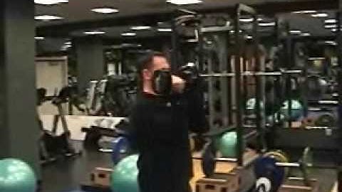 Alternating Arm Dumbbell Curl and Press
