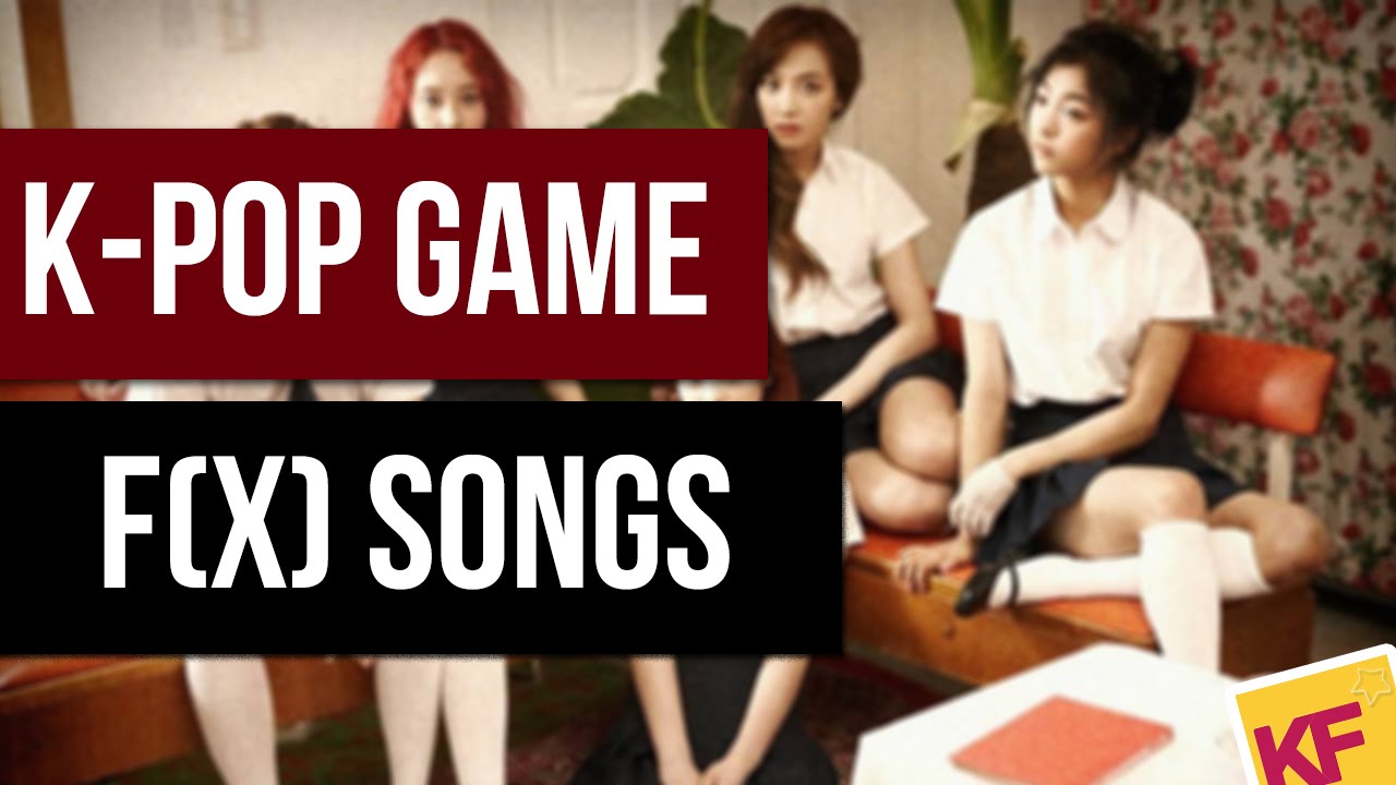 [KPOP GAME] Guess The f(x) Songs!