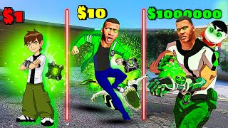 Franklin & Shin Chan Became BEN 10 to Save Loas Santos in GTA in Telugu