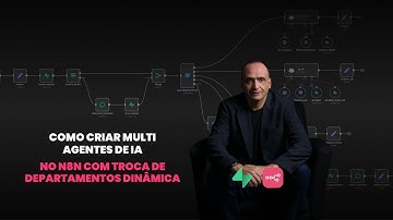 Como Criar Multi Agentes de IA no N8N com Troca de Departamentos Dinâmica