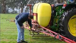 Boomspray calibration