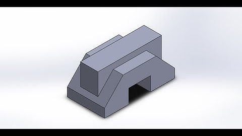SolidWorks Tutorial for Beginners | SolidWorks Exercise for Beginners - 42