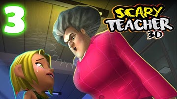 Scary Teacher 3D - Gameplay Walkthrough Miss T Is A Zombie Mod New Levels (Android, iOS) _ PART 1