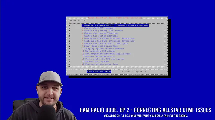 Allstar Link is Not Registering DTMF Tones