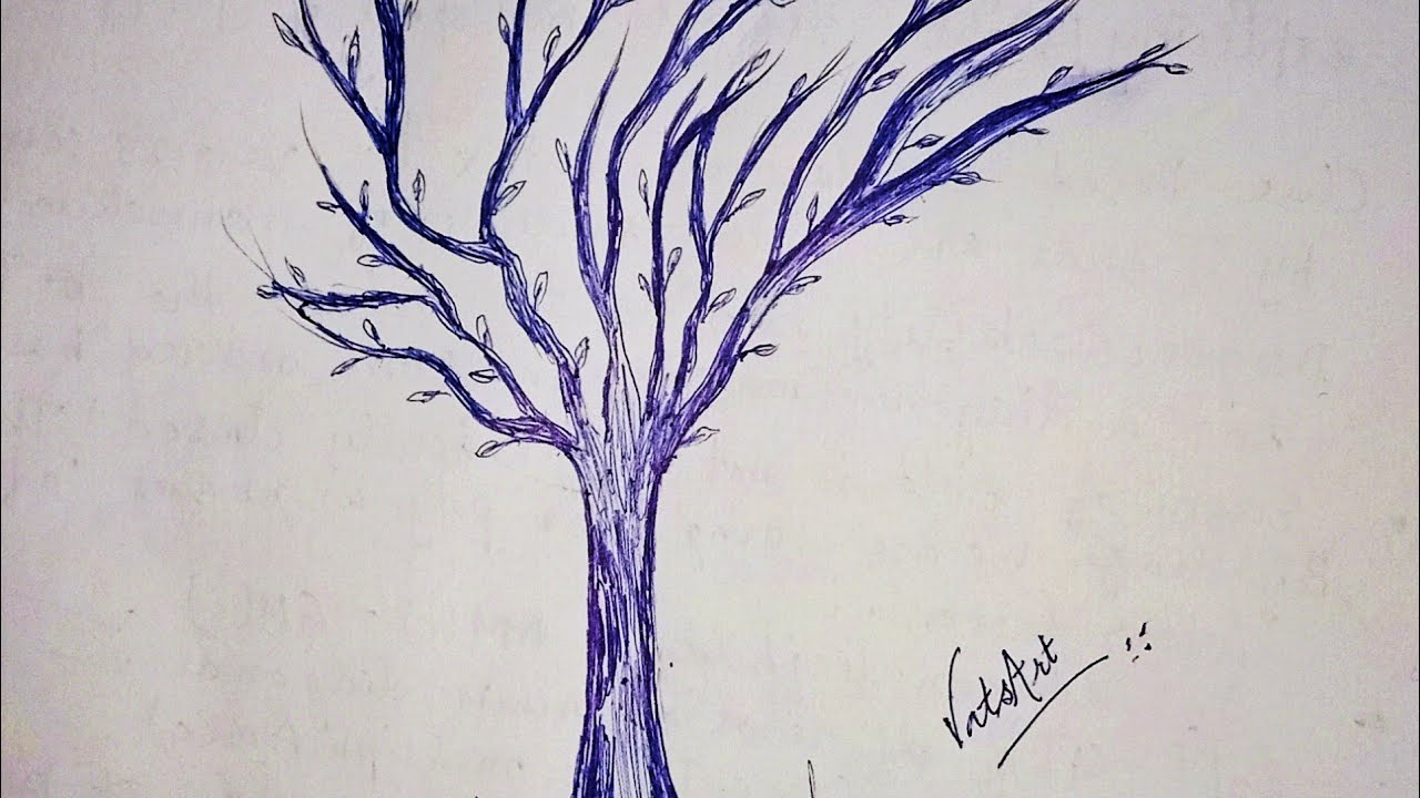 Marnz Art - Blue ballpoint pen drawing💙 | Facebook