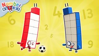 The Funniest Maths Moments! | Learn to Count for Kids Compilation | Number Cartoon | Numberblocks