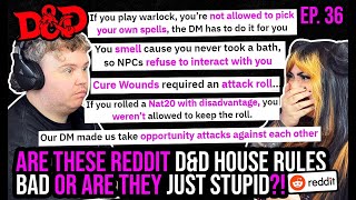 Judging These Horrible D&D House Rules We Found On Reddit! | Episode 36 | Eldritch Podblast