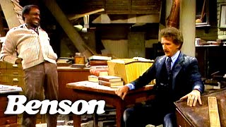 Benson | Benson and Clayton Are Stuck In The Cellar! | Classic TV Rewind