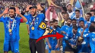 Neymar Gets First Trophy With Al Hilal 🏆