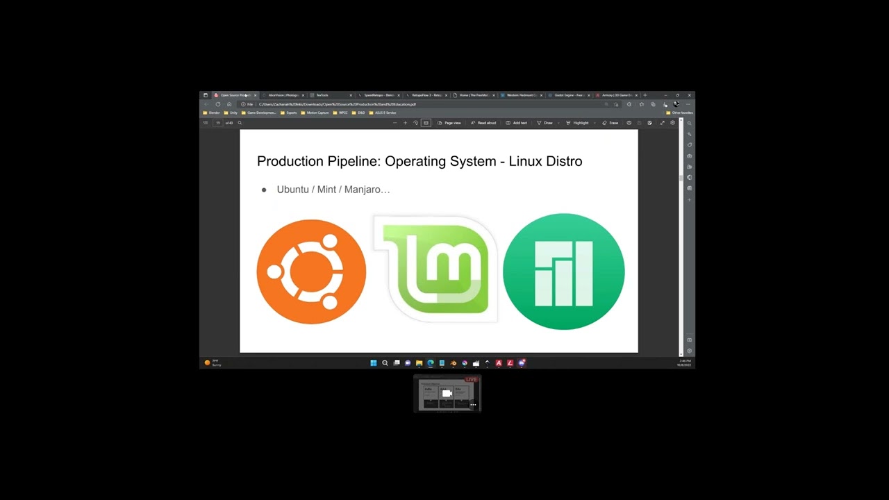 Open-Source Tools for Game Dev and Education