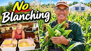 We Harvested Our Sweet Corn & Found an Easier Way to Freeze It!  Plus 2 Easy Recipes