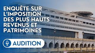 La Direction De La Législation Fiscale Devant La Commission Denquête Sur Les Hauts Revenus