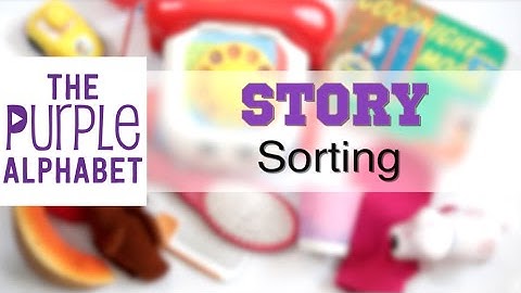 Sorting Activities for Kids with Storybooks