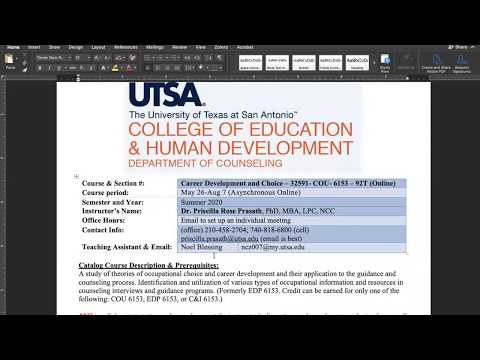 Course Syllabus   Explained Video Dr  Pris