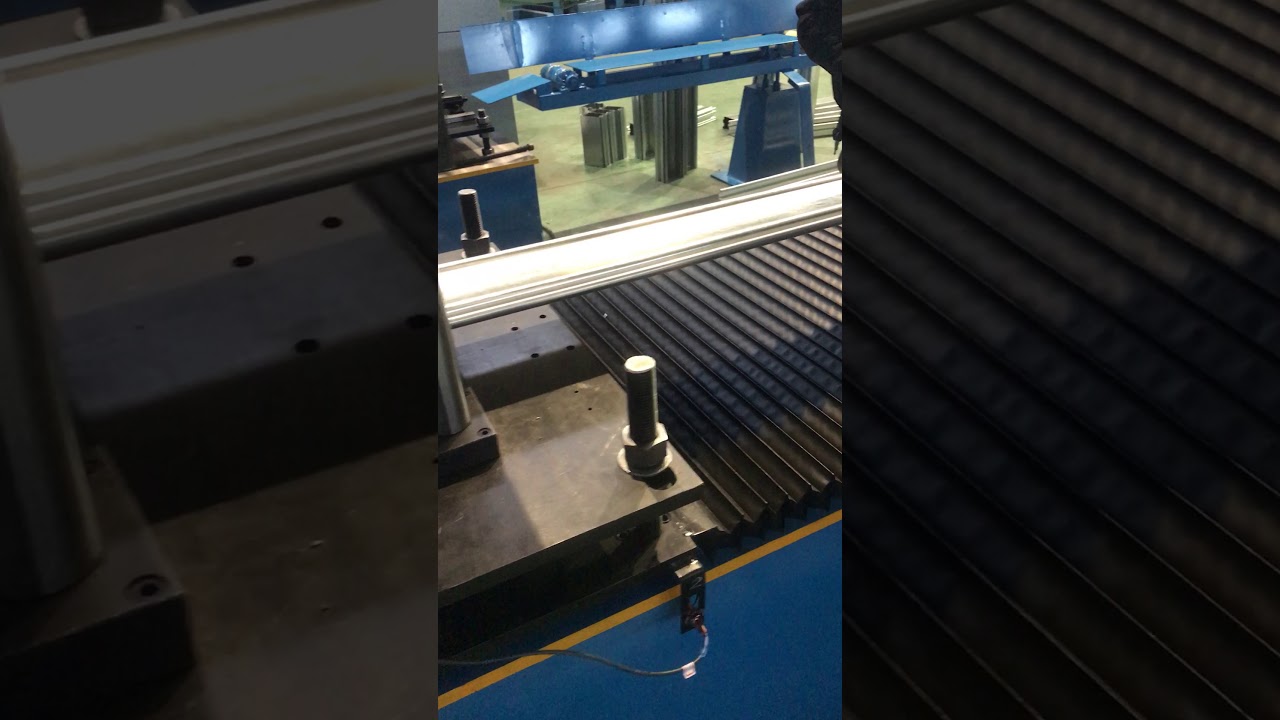 Anti fire roller up door machine from HUAZHONG | cold forming machine