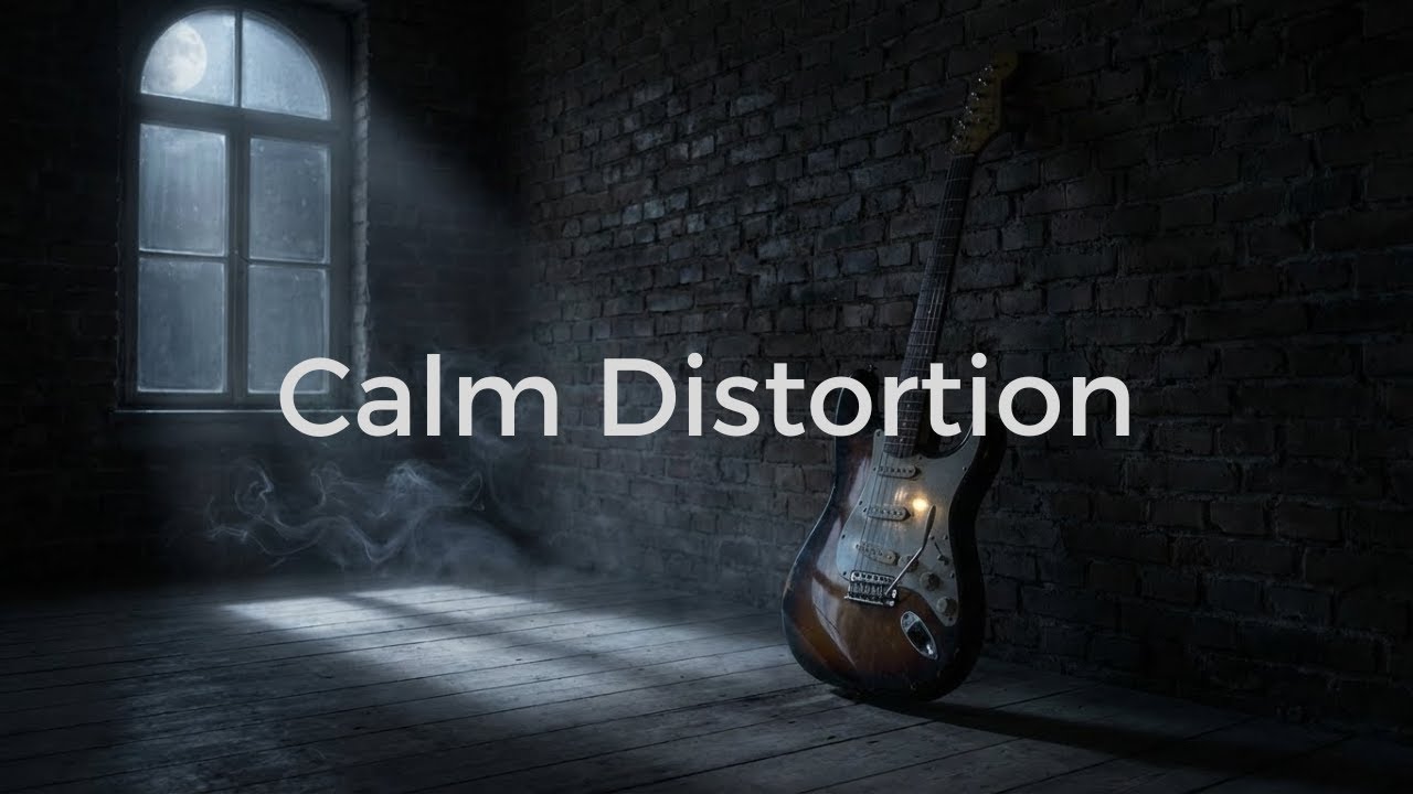 Slow Heavy Guitar Instrumental | Relaxing Metal for Focus & Calm