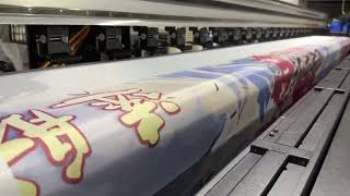 Large Format Direct to Fabric Digital Flag Printer with Epson i3200A1 Printheads