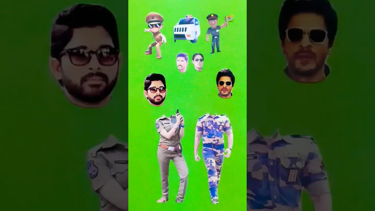 Lady Singham Vs Allu Arjun 🔥💯 Indian Army 😜🤠 Wrong Head Change 😂😎 