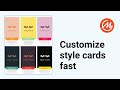 Loading and customising style cards maxiblocks