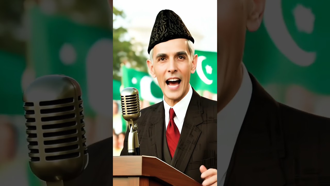 Quaid-e-Azam Muhammad Ali Jinnah | Historic Speech Scene