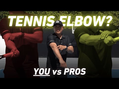 Why YOU Get Tennis Elbow and Pros Don't