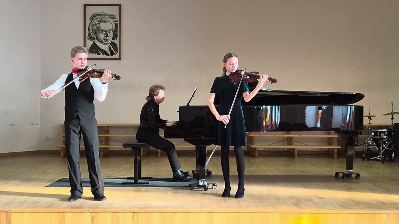 J. Pachelbel Canon in D Major, Violin. Danas Pateckas ir Marta Sauliūnaitė