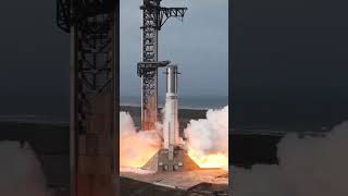 Booster 19 Menjalani Uji Static Fire di Starbase #spacex #spacexstarship #starbase #staticfire