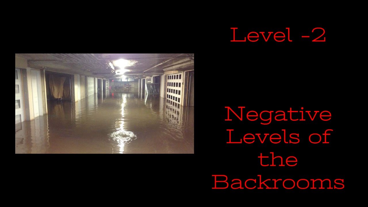 The Backrooms NEGATIVE levels… 