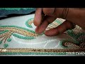 How To Make Beads Loading Embroidery Work With Ari Needle,