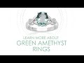 Green amethyst rings by superjeweler  superjewelercom