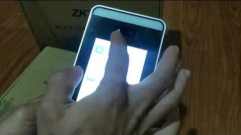 Review máy chấm công nhận diện khuôn mặt tầm xa zkteco speedface V5L