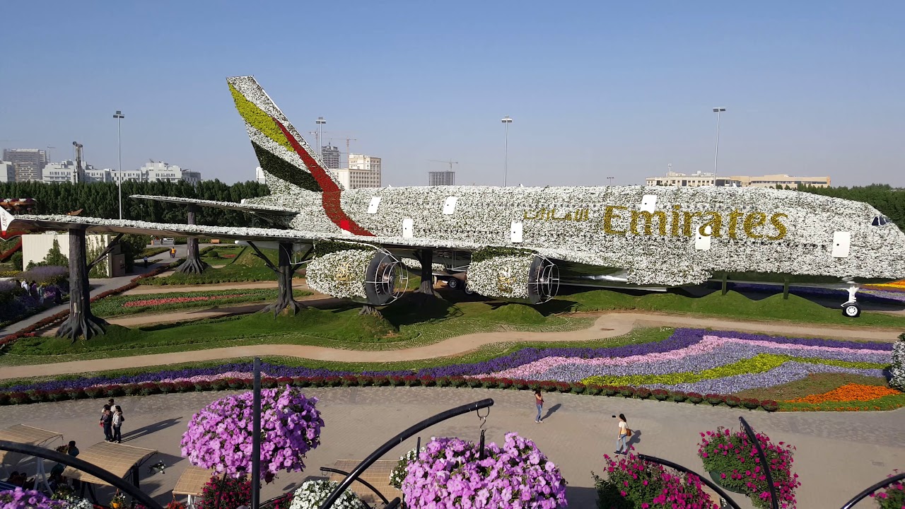 miracle garden in dubai 2017