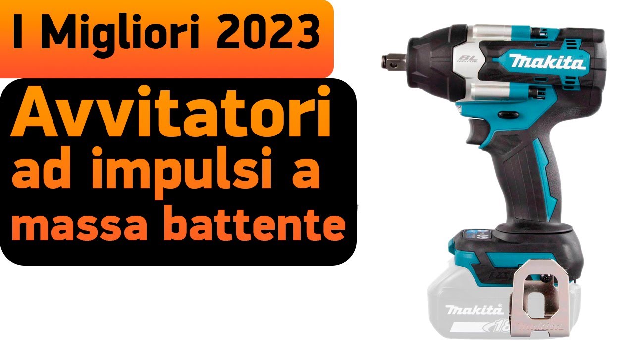 Avvitatore Ad Impulsi Bravolu 21V Brushless - 700 Nm, Batteria 4.0Ah, Mandrino 1/2", 4 Bussole Incluse