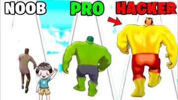 SHINCHAN and CHOP CRAFTING GOLD HULK in MONSTER DRAFT | NOOB vs PRO vs HACKER in MONSTER DRAFT