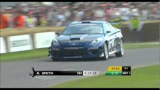 Fensport Celica GT4 X, 4th Overall at Goodwood Festival of Speed 2011