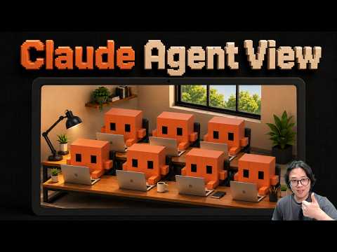 Claude Agent View. 드디어 멀티 세션 UI 터미널 지원!