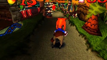 Crash Bandicoot 100% Walkthrough Part 11: Whole Hog (Clear Gem)