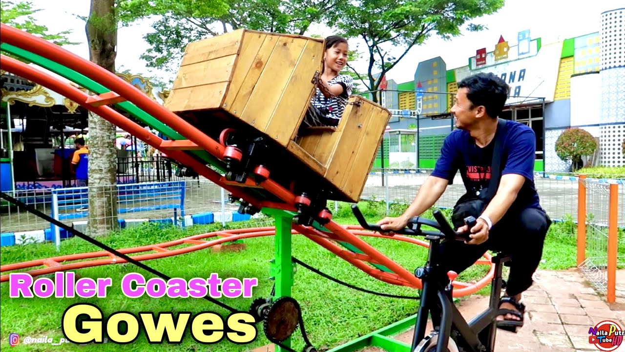 Naik Roller Coaster Gowes Dan Wahana-Wahana Seru - World Of Wonders Theme Park