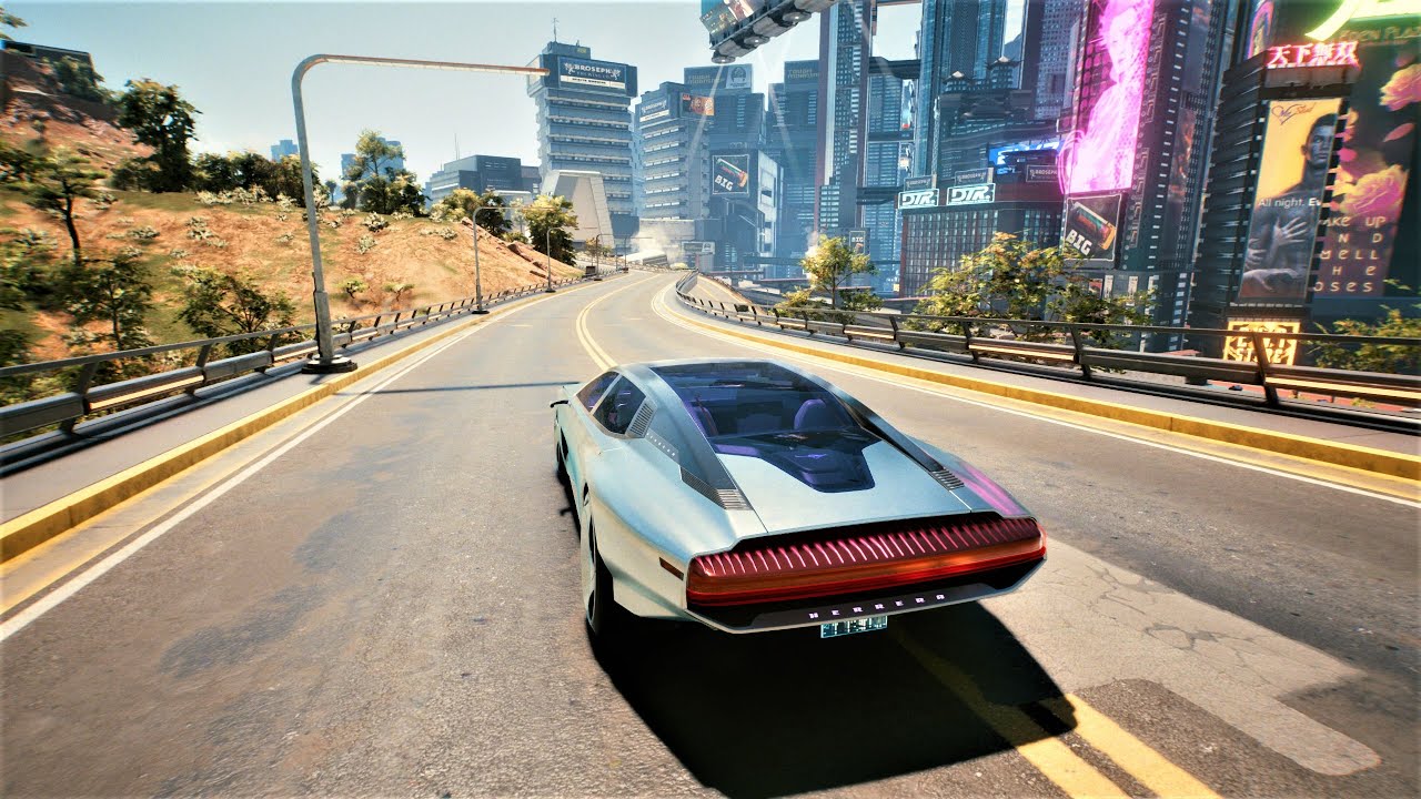Cyberpunk 2077 - Free Roam &amp; Epic Combat Gameplay Highlights - YouTube