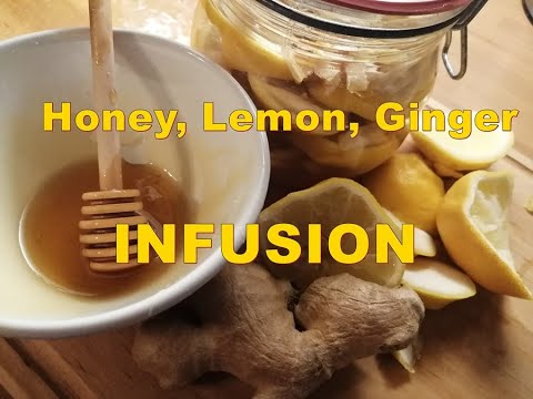 Honey Lemon at Luya|Paano gumawa ng Lemon at Luya infusion gamit ang honey
