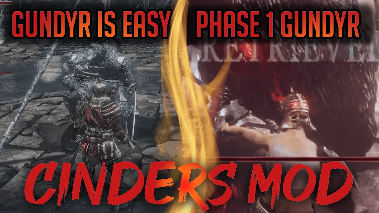 Dark Souls New Cinder Mod Is Actually Insane Youtube 