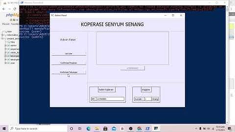 Praktikum Pemrograman Desktop || Project Akhir