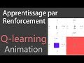 Apprentissage par renforcement 6  qlearning animation