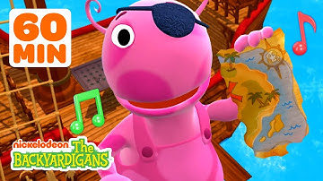 Pirate Uniqua Sings "A Pirate Says Arrr" & Finds Treasure! + MORE Songs! | The Backyardigans