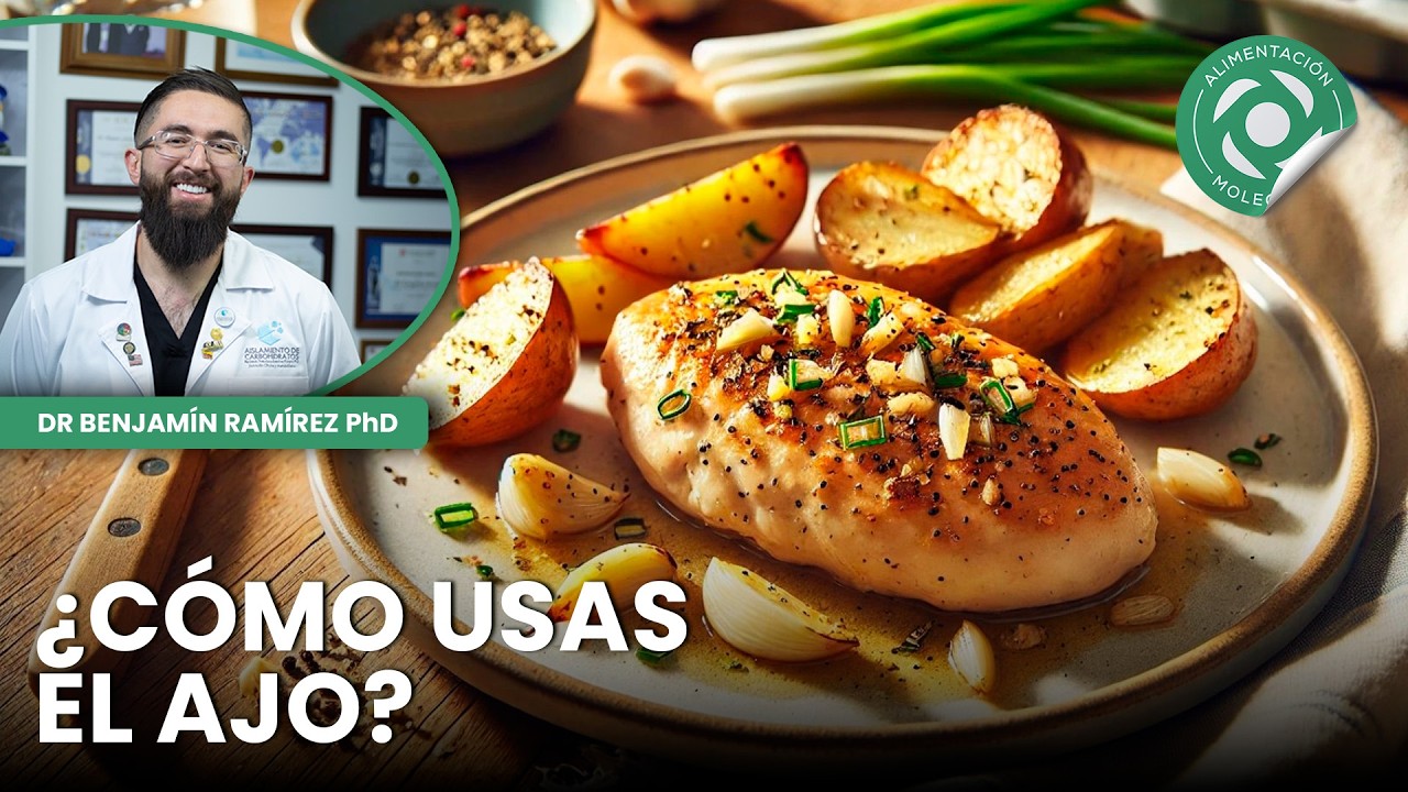 Aprovechar los Beneficios del Ajo - Conferencia #96 - Dr Benjamín PhD (fragmento)